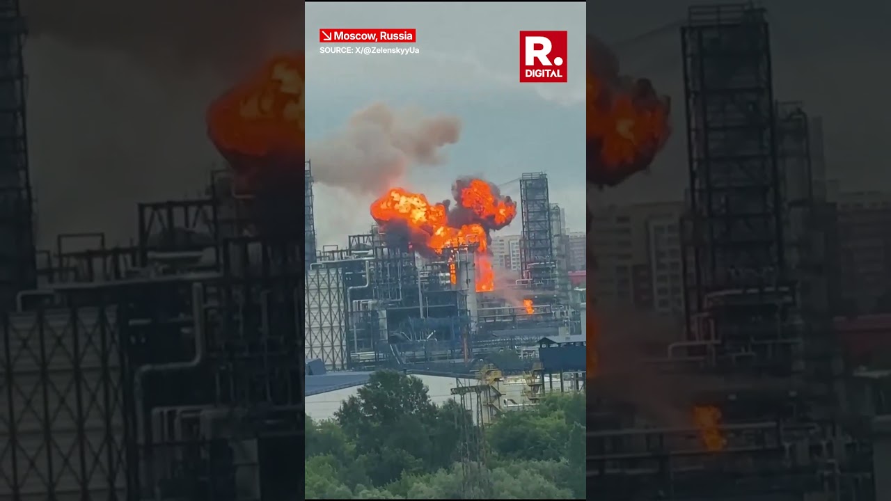 Massive Ukraine Drone Attack Hits Moscow Oil Refinery