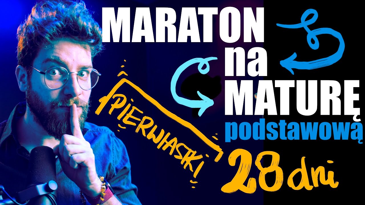 🌀Za 28 dni MATURA 2024❗️√Pierwiastki... MARATON na MATURĘ 2024 (podstawa)