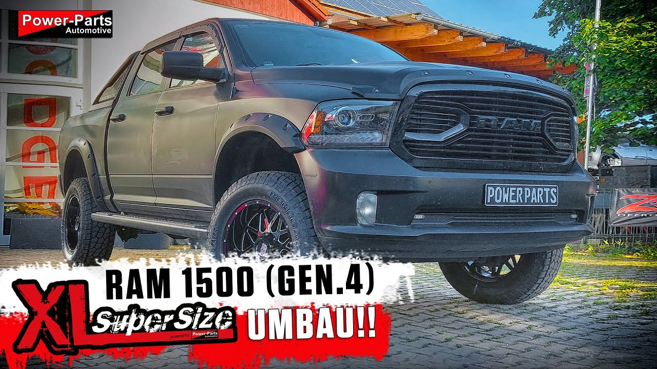 Wir bauen einen RAM 1500 (Gen.4) zum XL SuperSize RAM um!!
