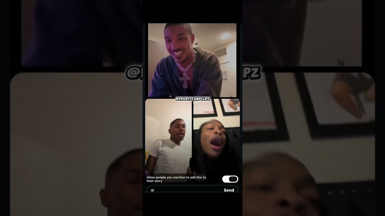 Landon and Poodie live with bad boy Relly b 