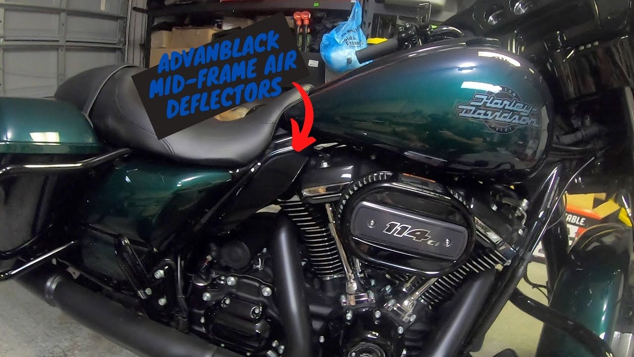 Mid-frame Air Deflector install / 2021 Harley Street Glide Special