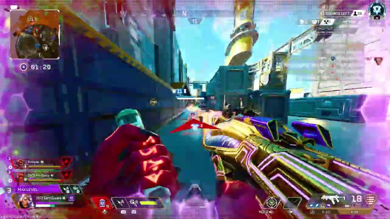 Apex legends 1v3 with octane in ranked 