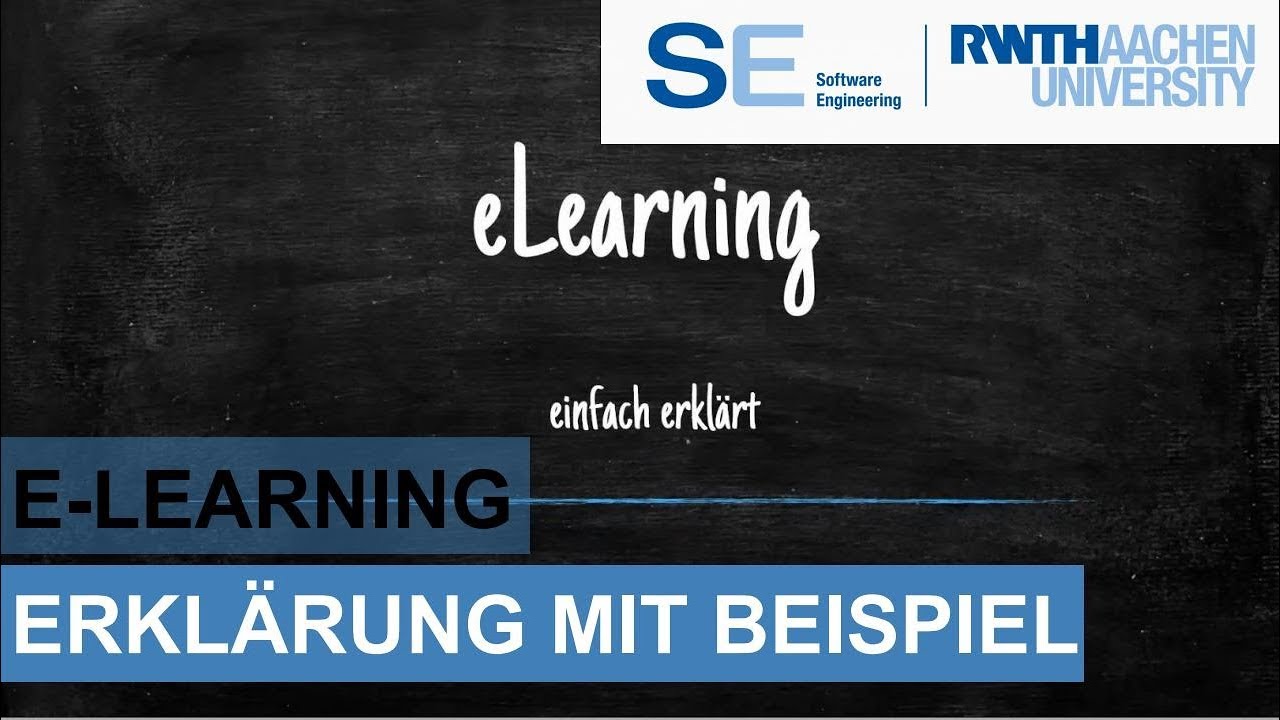E-Learning - Erkl&auml;rung und Beispiel