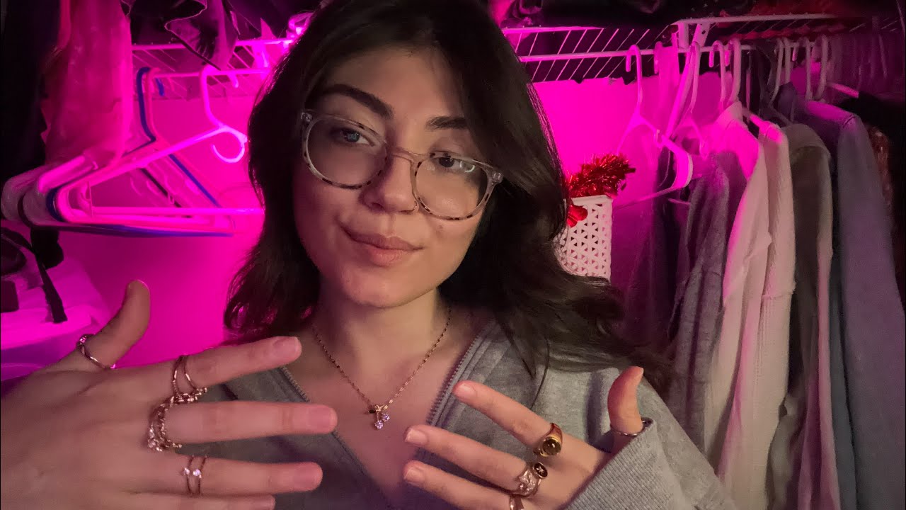 ASMR Pure Fast Hand Sounds With Rings 🤍✨💍  (Ft. Dossier)