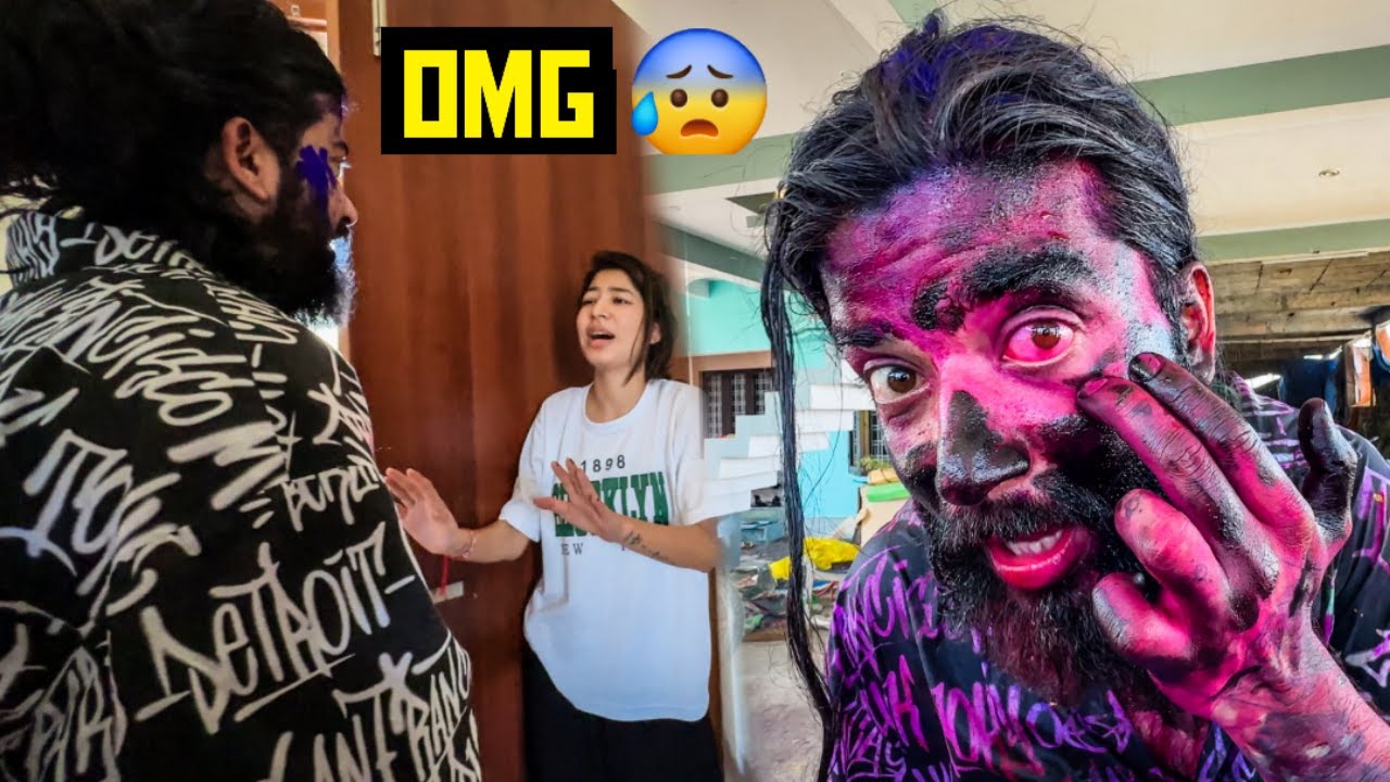 Ye Kya Kardiya Iss Ladki Ne Mere Sath Holi Pr 😭