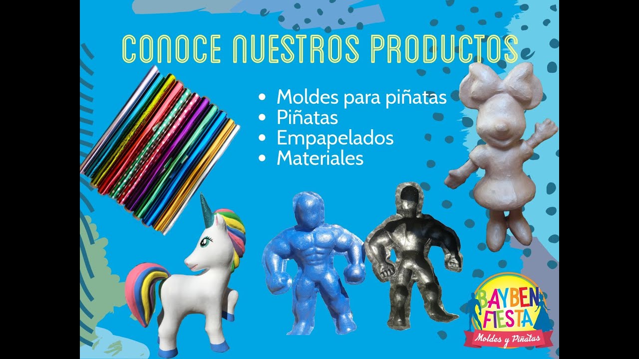 Materiales para tus piñatas | Bayben Fiesta