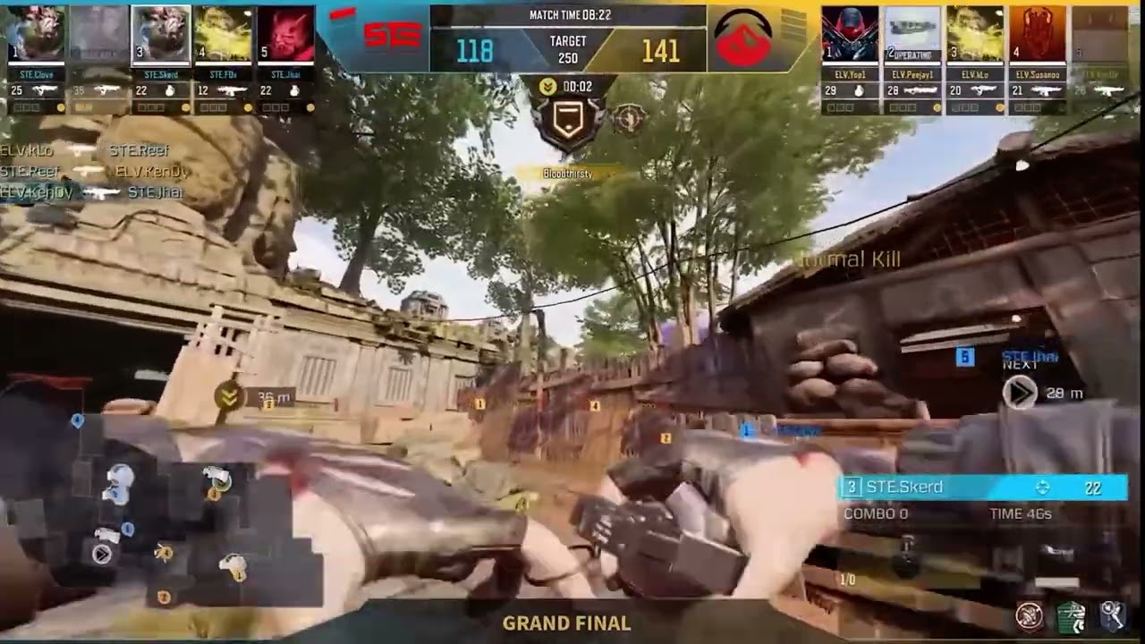ELEVATE SO SERIOUS VS STE ( GRAND FINAL ) Garena 🇵🇭🇮🇩