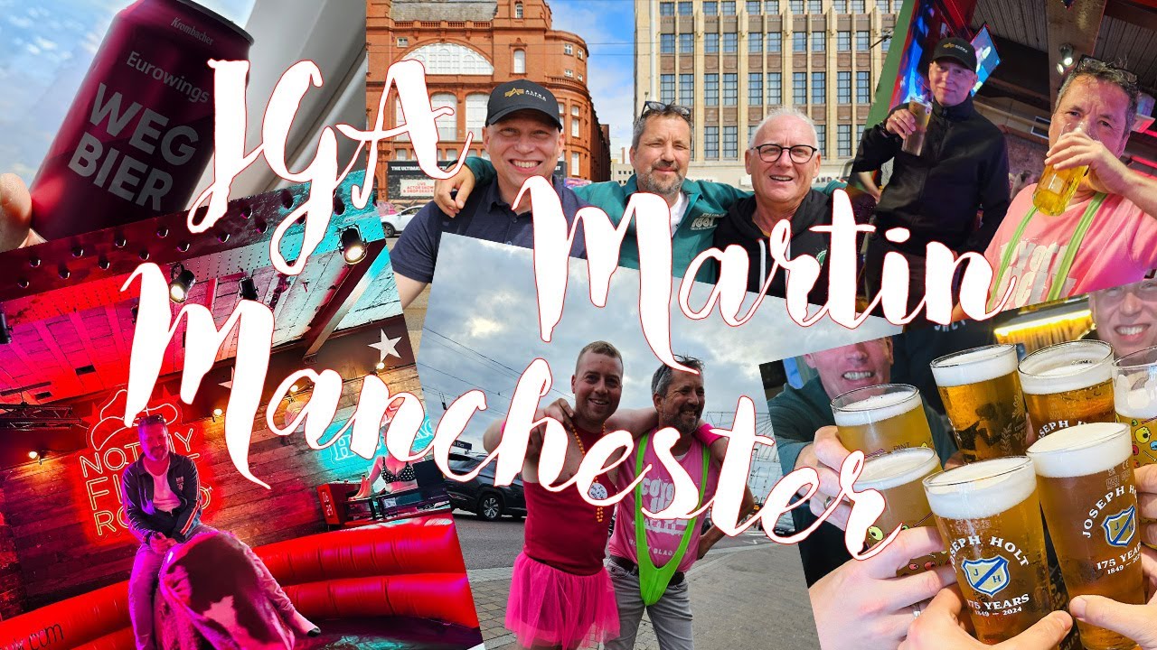 Junggesellenabschied Martin R. aus E. - Manchester / Blackpool