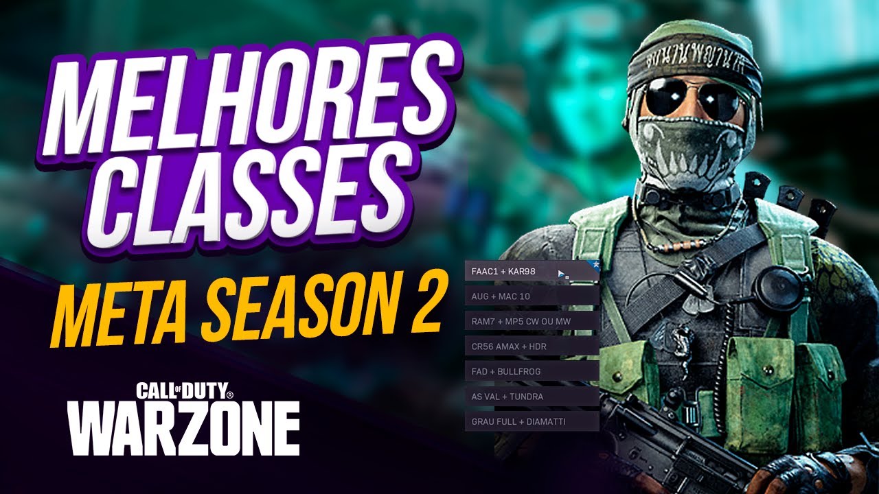 Novo Meta da Season 2 do Warzone - Melhores Classes de Armas - Call of Duty