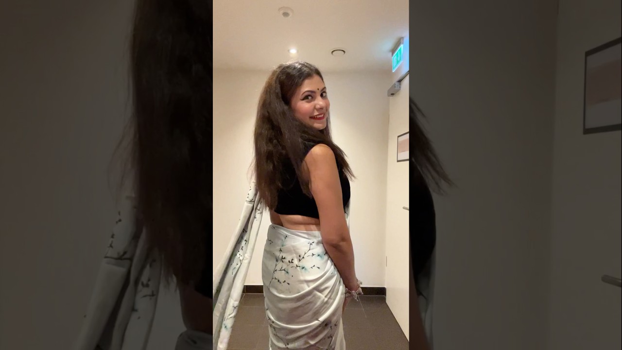 Wearing Indian saree in a German wedding #culture #germany #germanvlogger #grwm #fashion #grwm2024