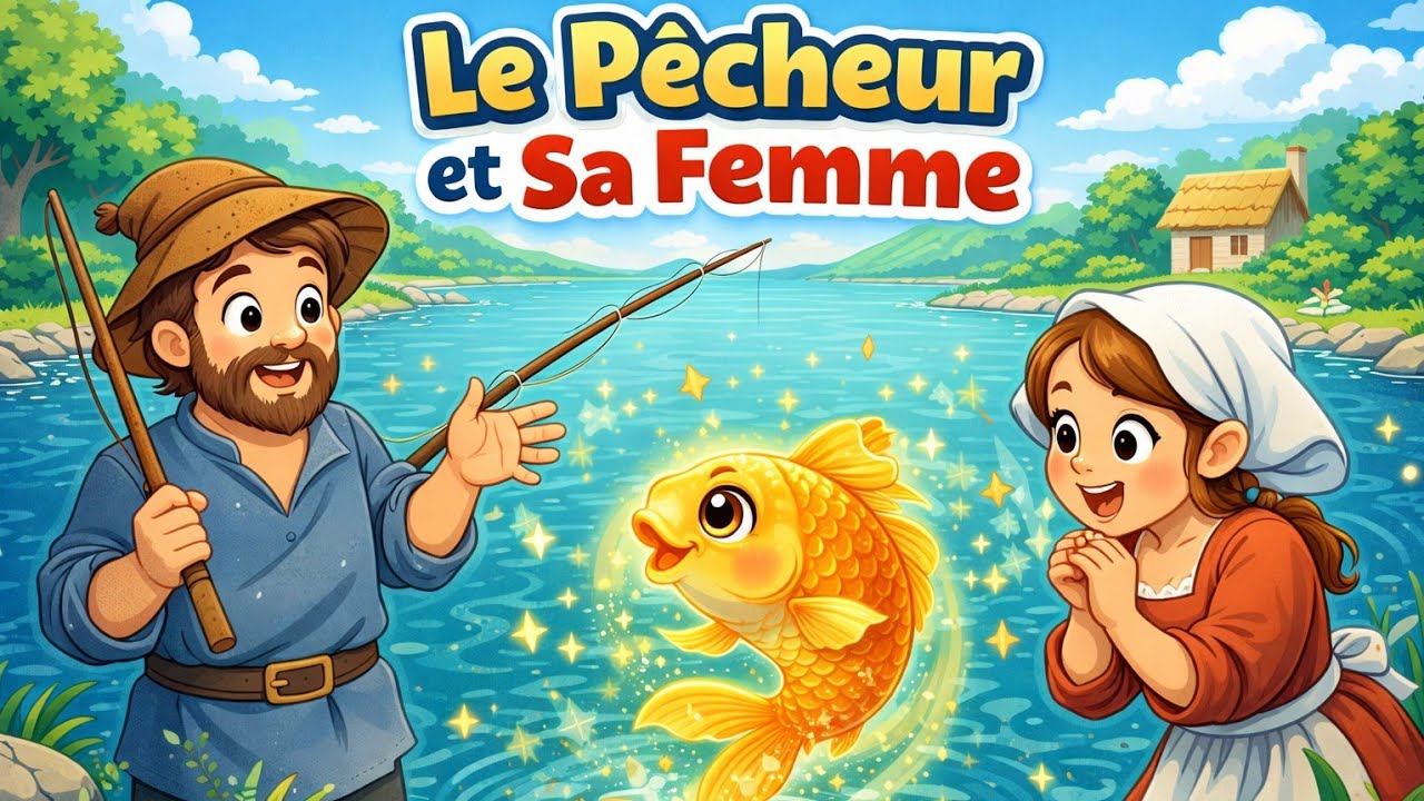 Apprends le français| Le pêcheur et sa femme 2am (الصياد و زوجته)