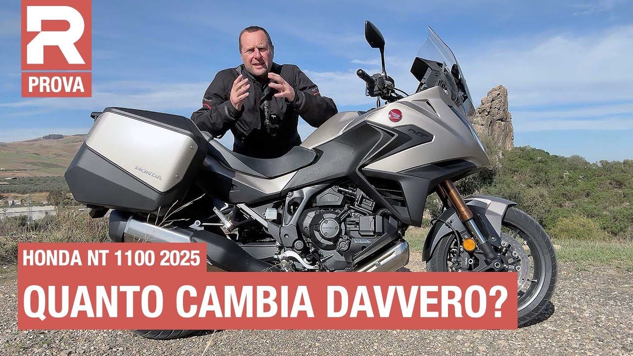 HONDA NT1100 - Prova - In sella alla rinnovata Touring Crossover con DCT