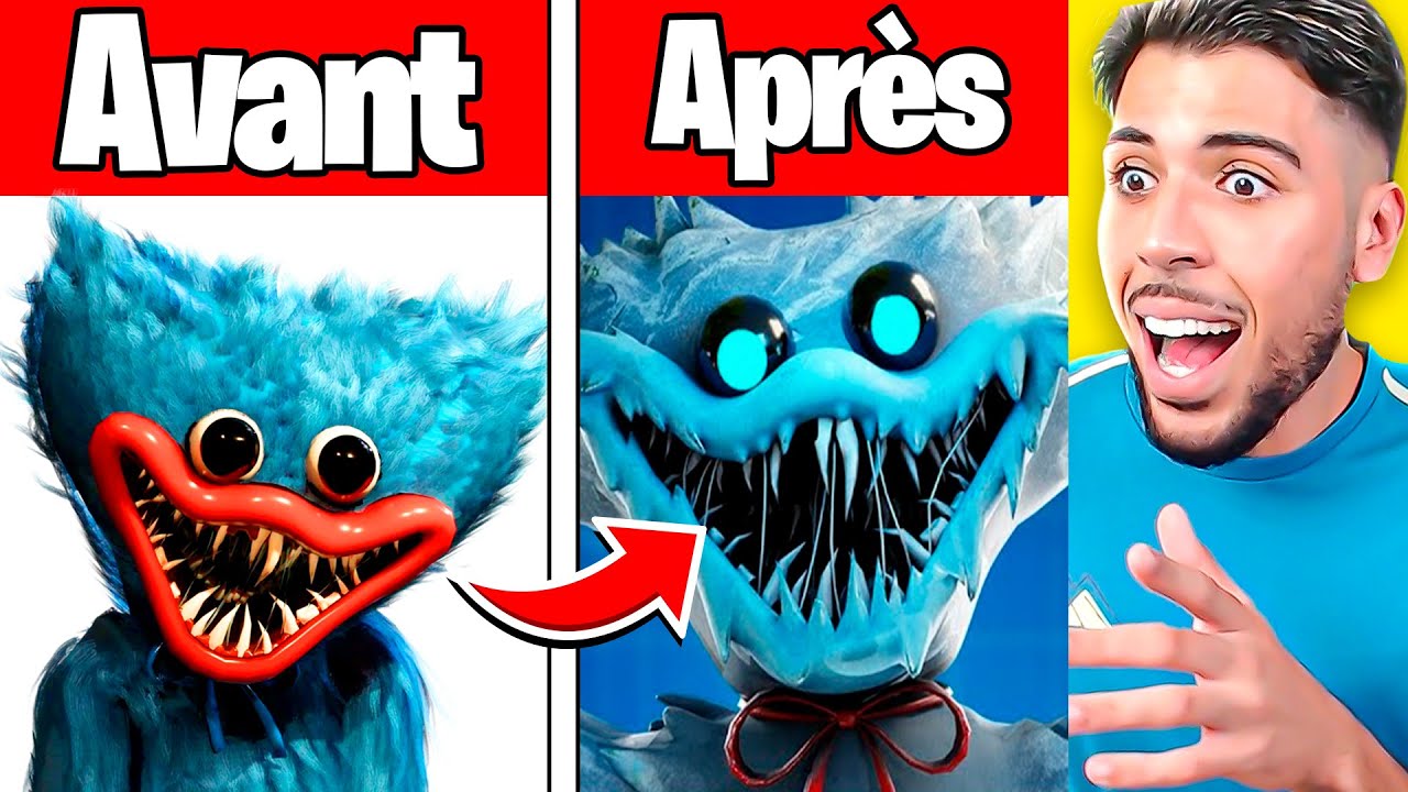 LES PIRES TRANSFORMATIONS DE POPPY PLAYTIME JAMAIS VUE !! (c'est fou)