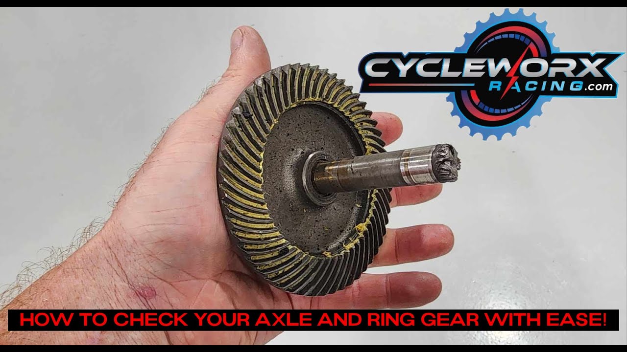 CycleWorx Racing How To : Check the rear axle on your Pw50