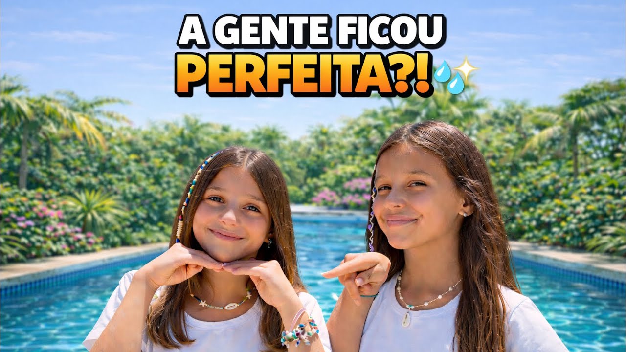 GET READY WITH US PRA PISCINA 💦 VOCÊS NÃO VÃO ACREDITAR NO RESULTADO • LARA CARUSO •