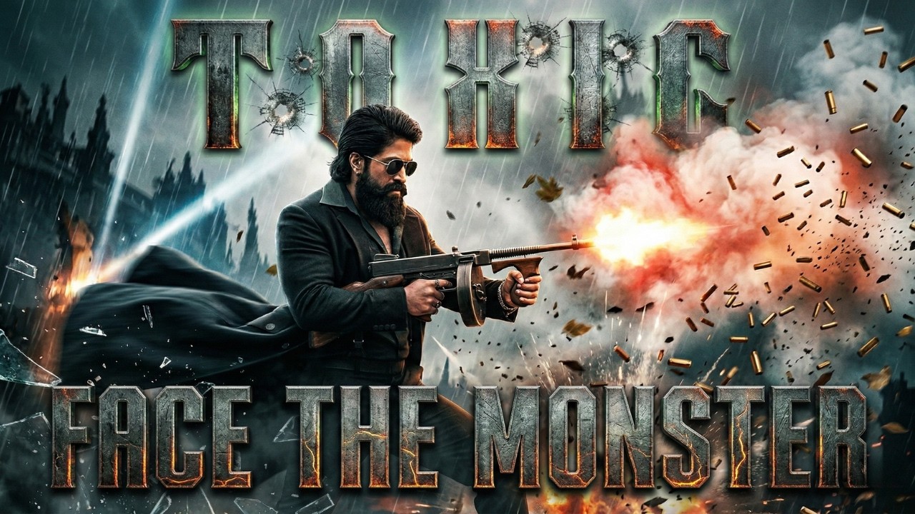 TOXIC - Face the MONSTER 💥| Theme Song | Official Musical Tribute | Rocking Star YASH💥#toxic #yash