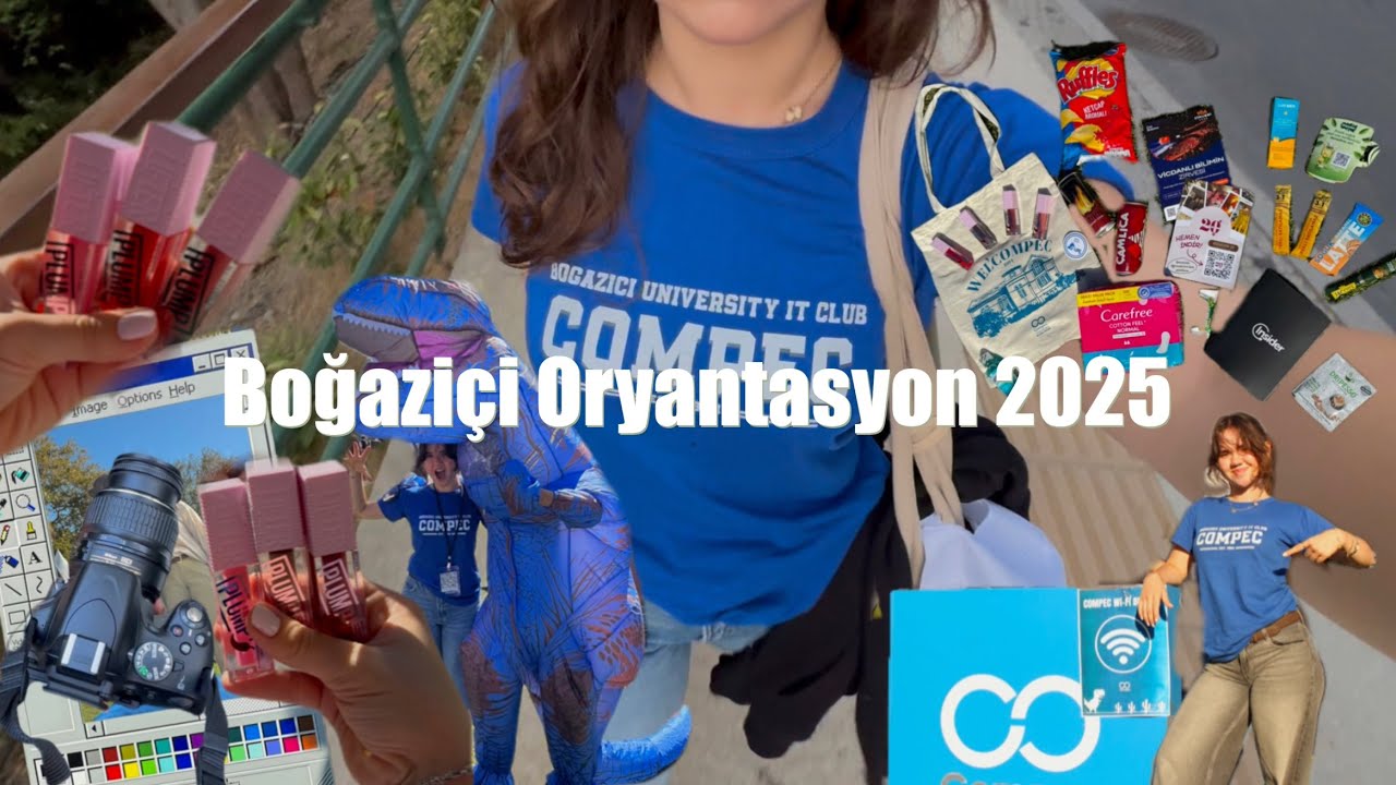 Boğaziçi Üniversitesi Oryantasyon 2025 Vlog 💙🦖