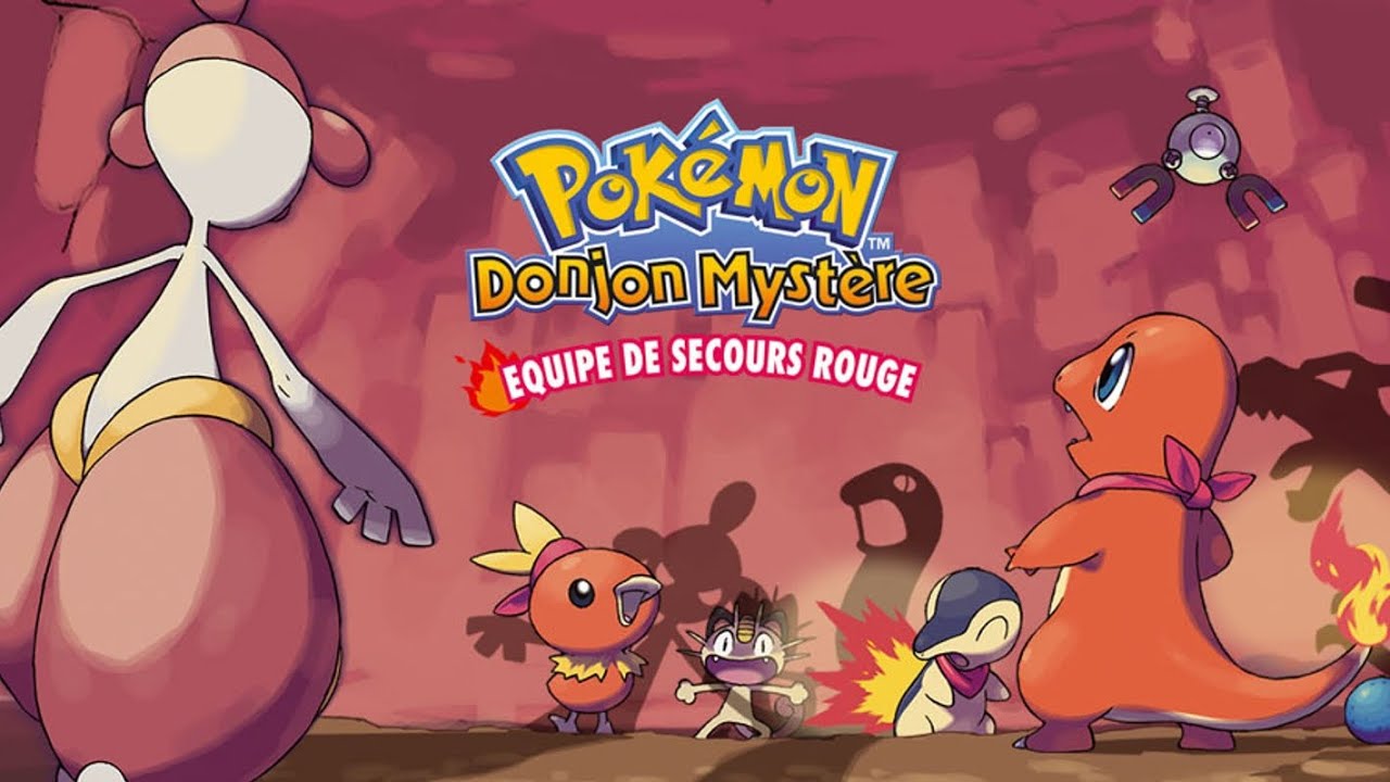 POKÉMON: donjon mystère équipe de secours rouge sur game boy avance découverte 