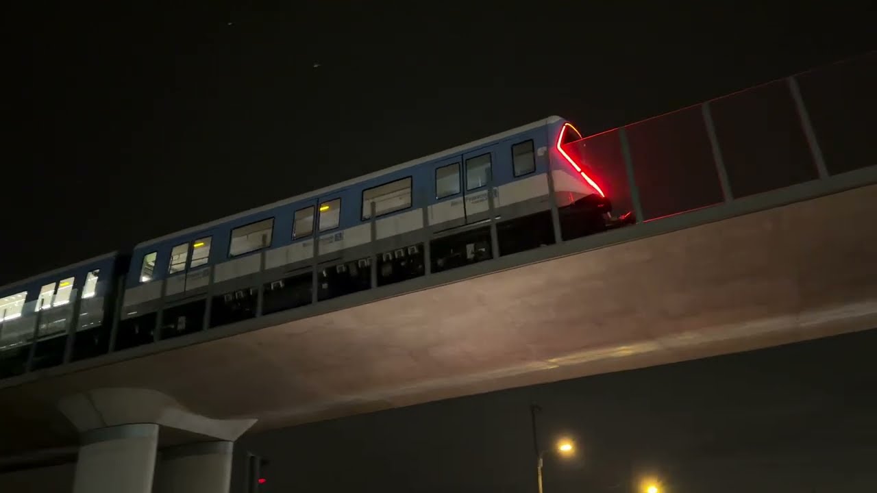 Les essais de la ligne 18 du métro 