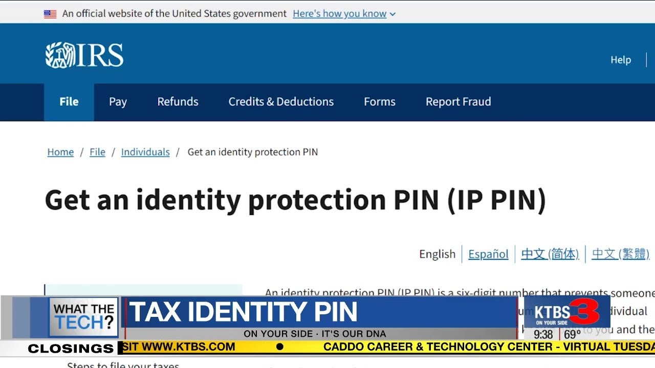 What the Tech: Tax Identity PIN