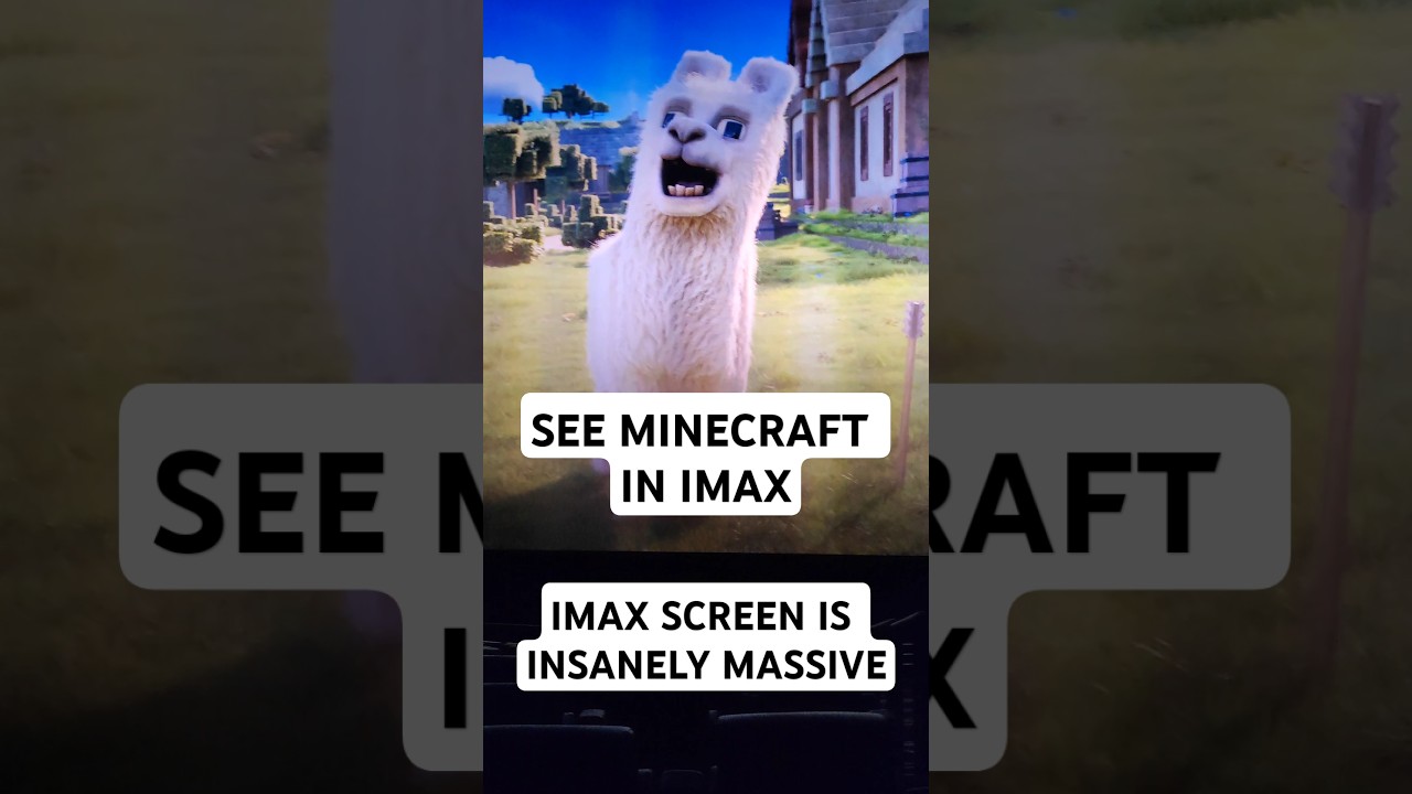 Step into the world of IMAX, where movies are bigger, clearer, and more immersive than ever! #shorts