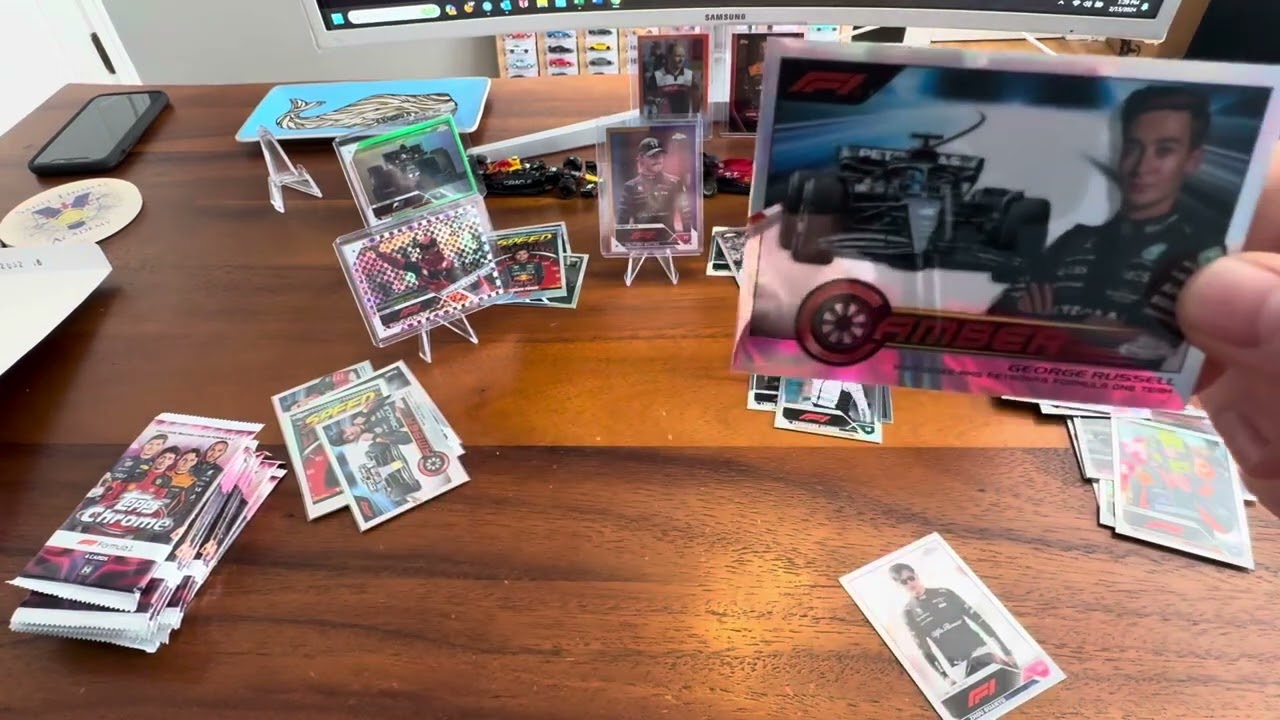 2023 Topps F1 Chrome Hobby Box Open