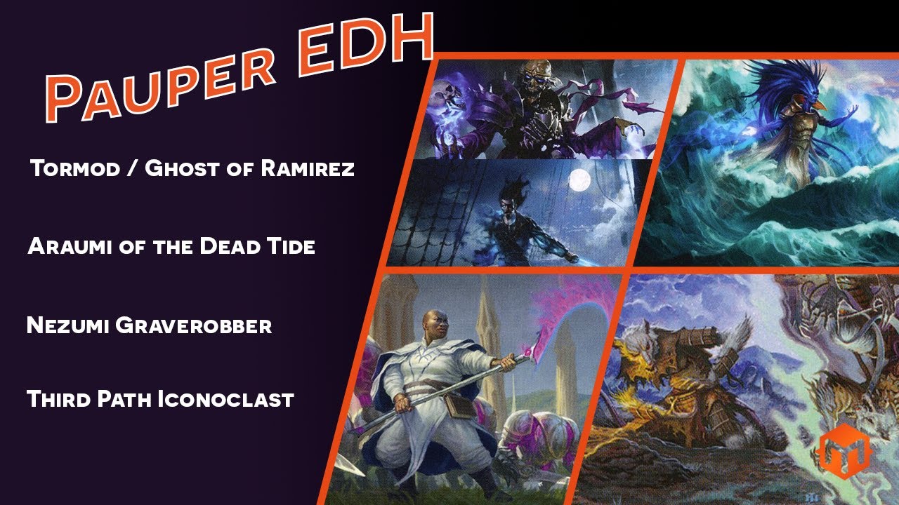 Pauper EDH - Tormod/Ghost of Ramirez VS Araumi VS Nighteyes VS Third Path