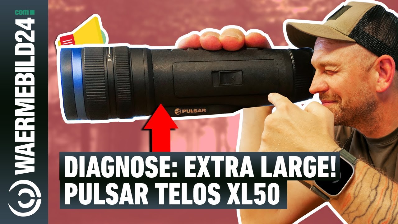Diagnose: EXTRA LARGE! Das Pulsar Telos XL50 Wärmebild-Handgerät im Check 📦