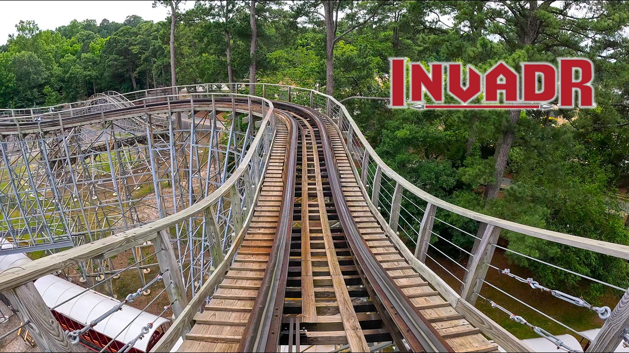 InvadR Front Seat POV - Busch Gardens Williamsburg