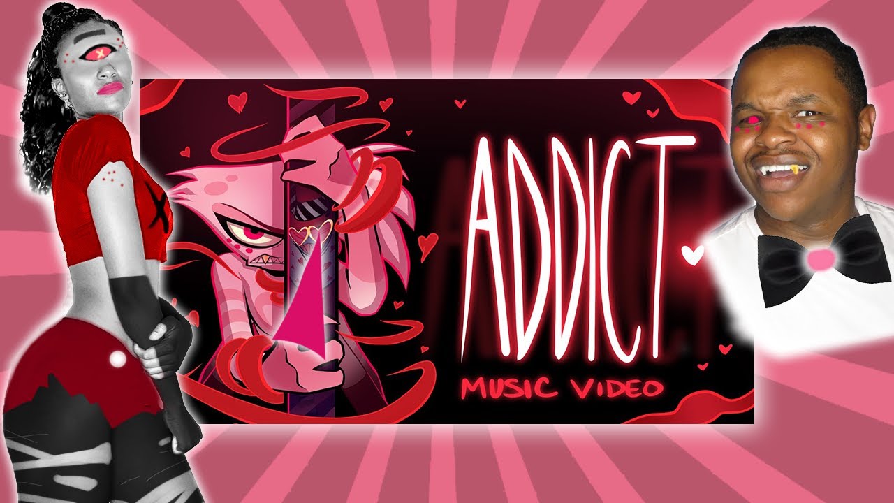 ADDICT (Music Video) - HAZBIN HOTEL (REACTION) |  @Those2! REACTS