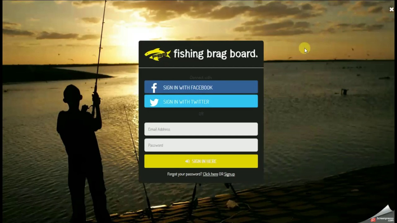 How to upload your fishing photo to the Fishing Brag Board
