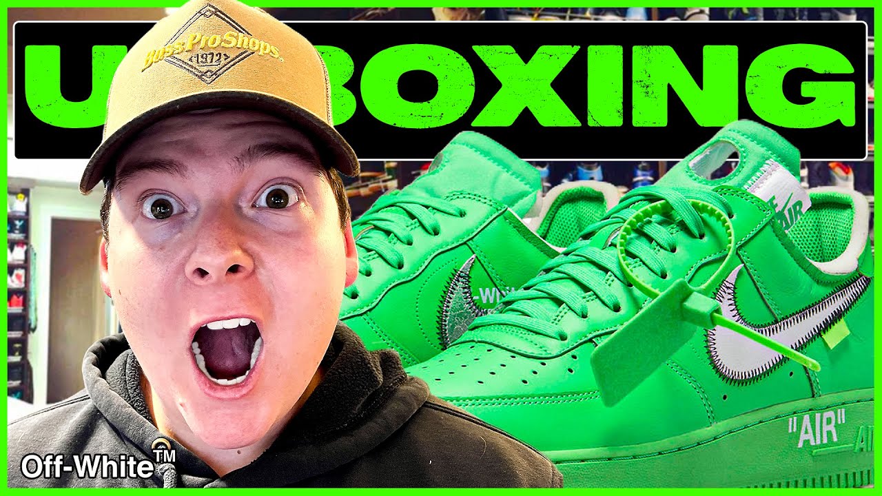 The Most EXCLUSIVE RELEASE of 2022 So Far! | Nike Air Force 1 Low X Off White 'Brooklyn/Green Spark'