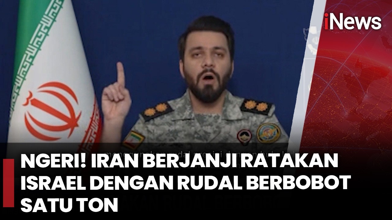 Ngeri! Iran Berjanji Akan Ratakan Israel dengan Rudal Berbobot Satu Ton | iNews Malam 11/3