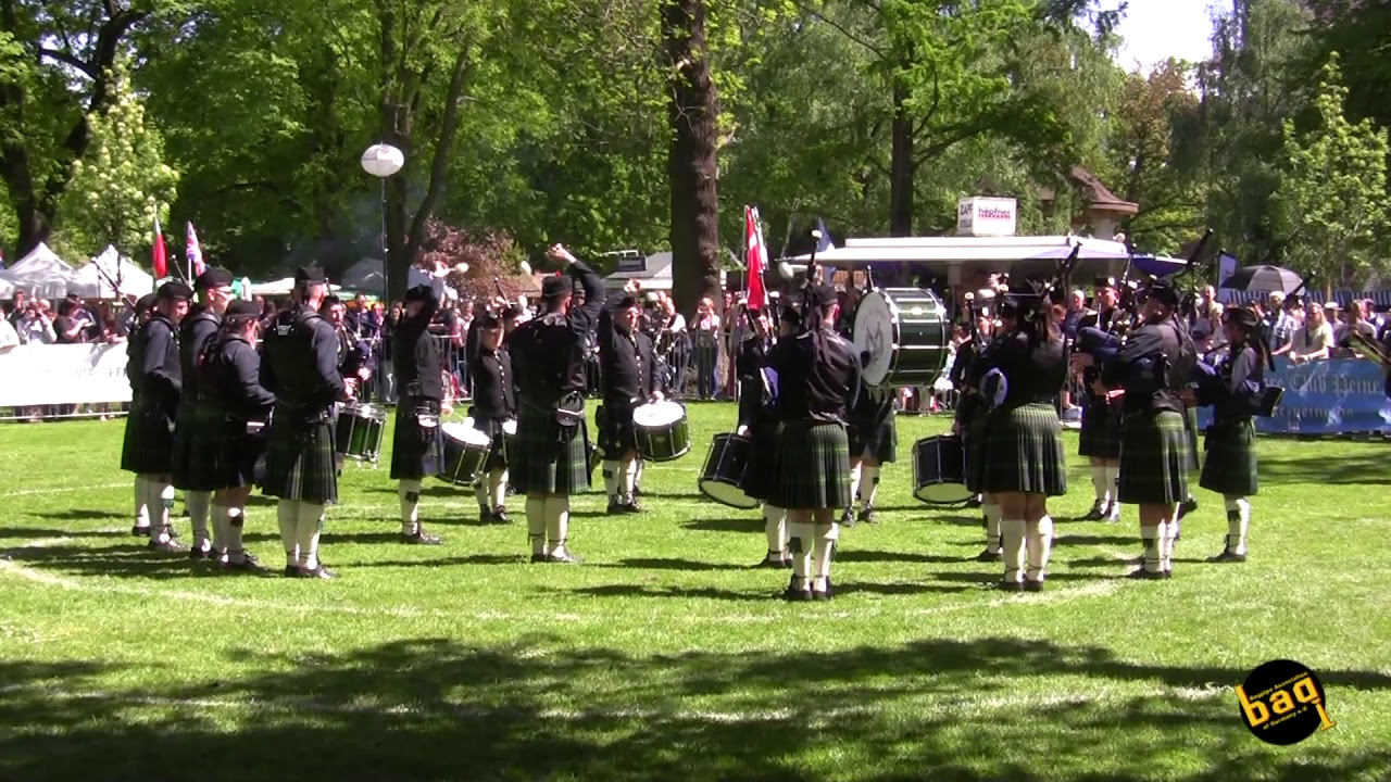 The Crest of Gordon City of Bremen Pipes & Drums, Grade 3