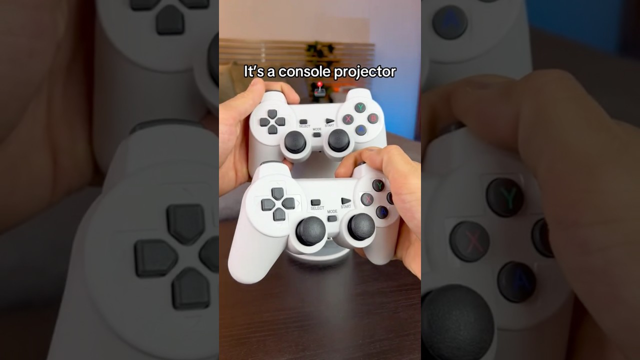 HY300 Pro Projector with 15 000 games fra overrask.no