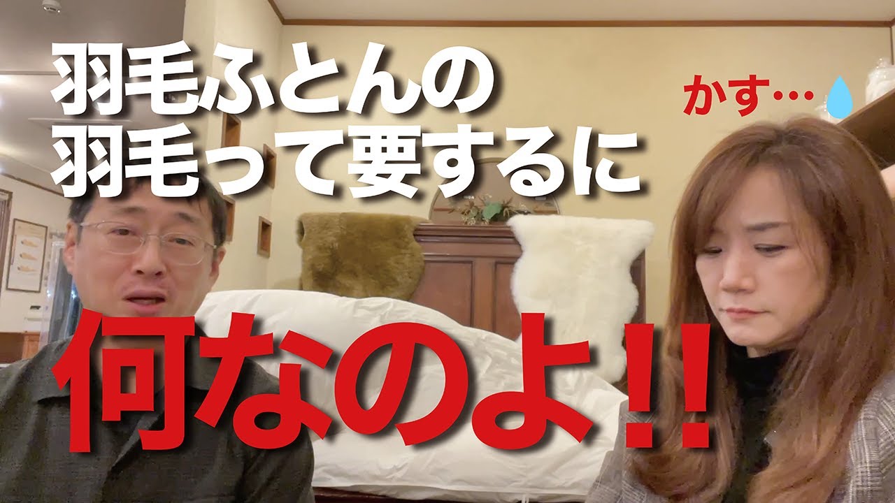 間違いだらけの寝具【羽毛と羽根編】