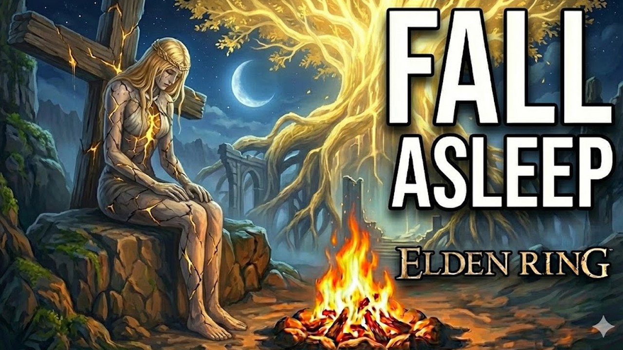 Fall Asleep to Elden Ring's Complete Story | 1 Hour Bedtime Lore for Sleep ASMR