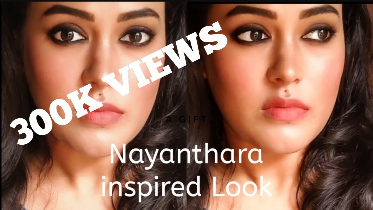 NAYANTARA inspired makeup look in malayalam #nayantara #malayalamyoutuber #makeup | Mytipsmyownstyle
