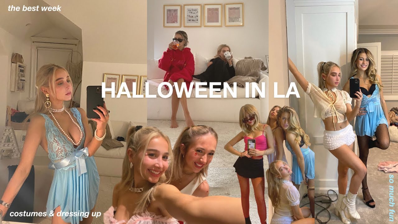 best time back in LA | halloween parties, costumes, & friends