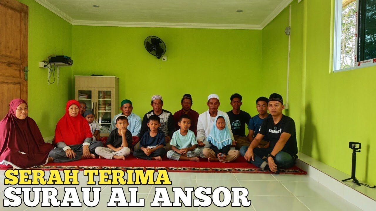 Surau Al Ansor Sudah Siap❗Ijab Qabul Serah Terima