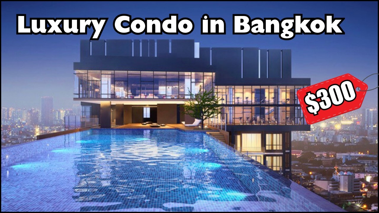 What $300/Month Gets You in Bangkok (Luxury Condo Tour)