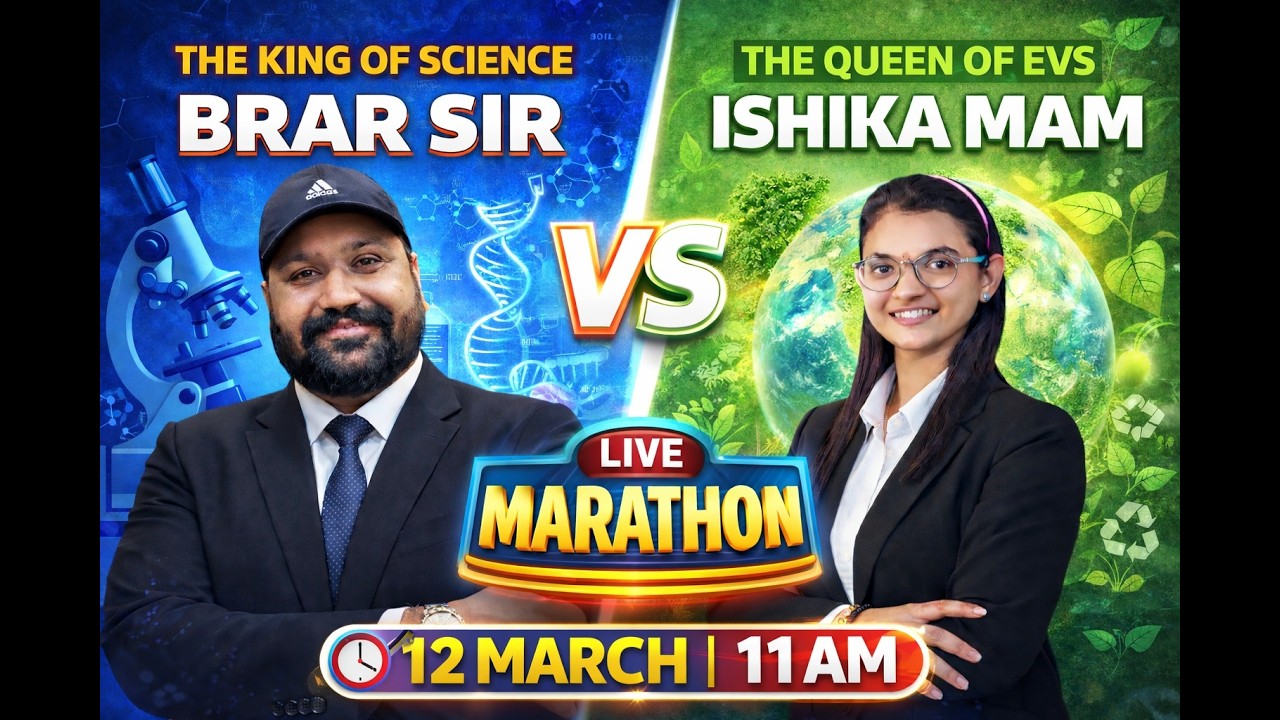 The King Of Science Vs The Queen Of Evs | Special Marathon | Complete Revision in One Class