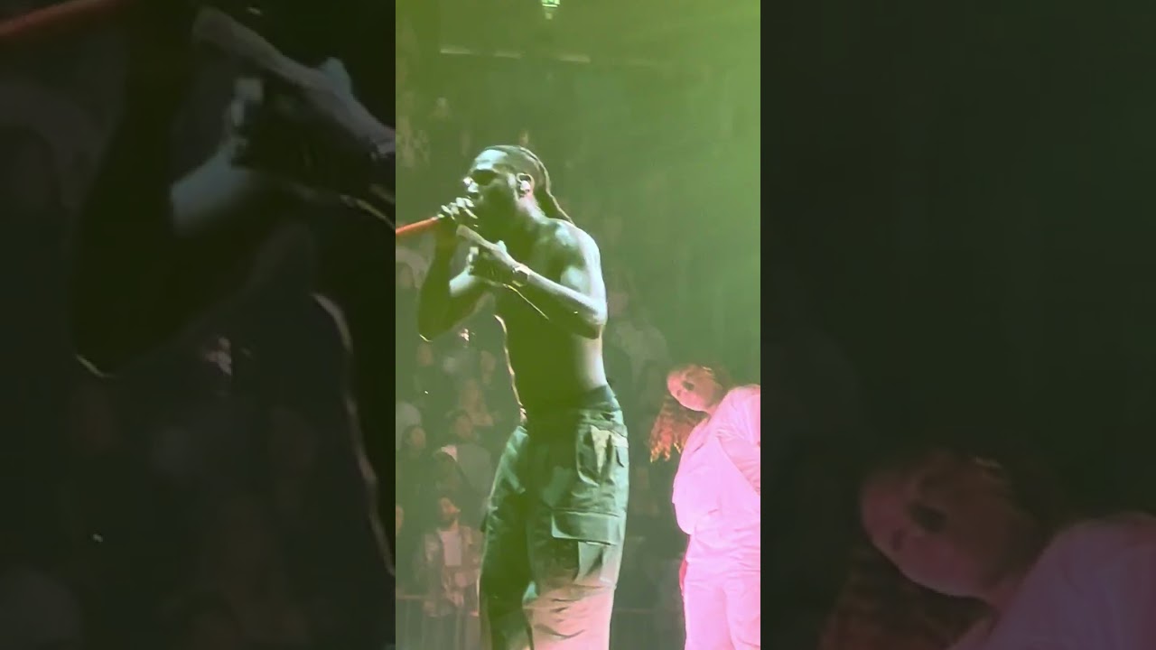 BURNA BOY IN COLOGNE CITY