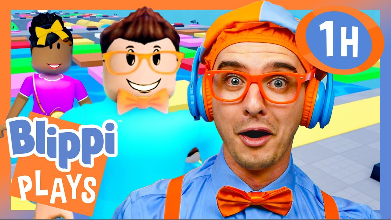 Blippi and Meekah Multiplayer Marathon! | BEST OF BLIPPI PLAYS ROBLOX! | Gaming Videos for Kids