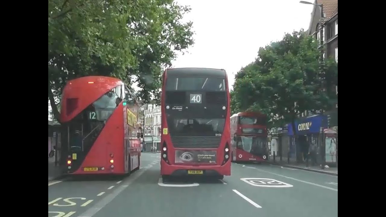 Custom Full Route Visual ~ Bus Route 387 : Beddington ASDA - Elephant & Castle