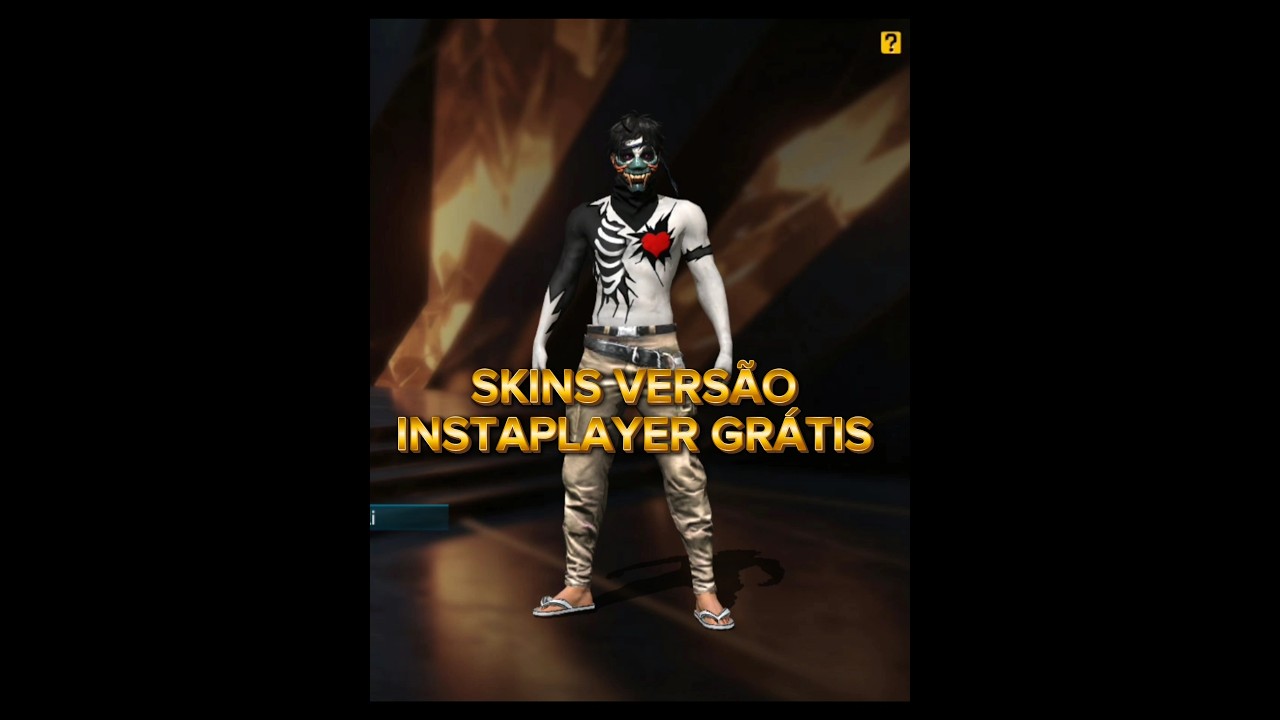 skins vers&atilde;o instaplayer gr&aacute;tis #freefire #skinsgratis #ghostlooks #combina&ccedil;&otilde;esff