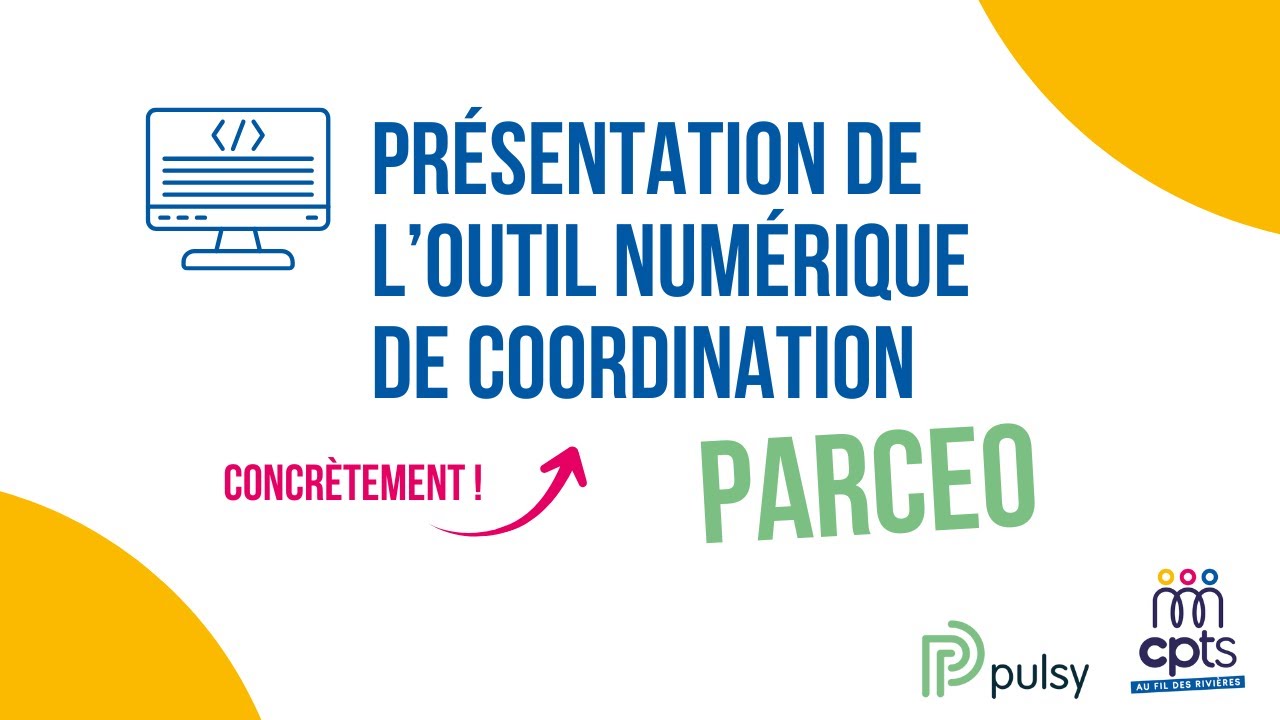Présentation de l'outil numérique PARCEO