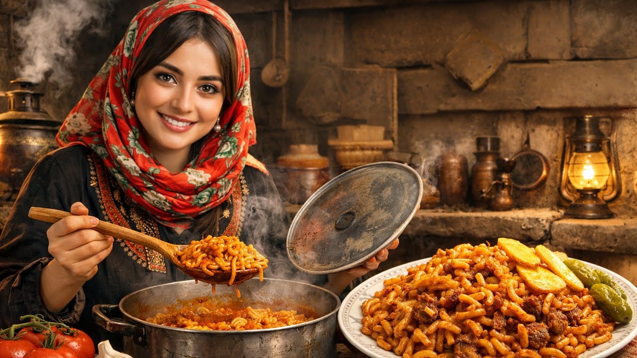 Village Life and Chicken Cooking in Bamyan _ Afghanistan
