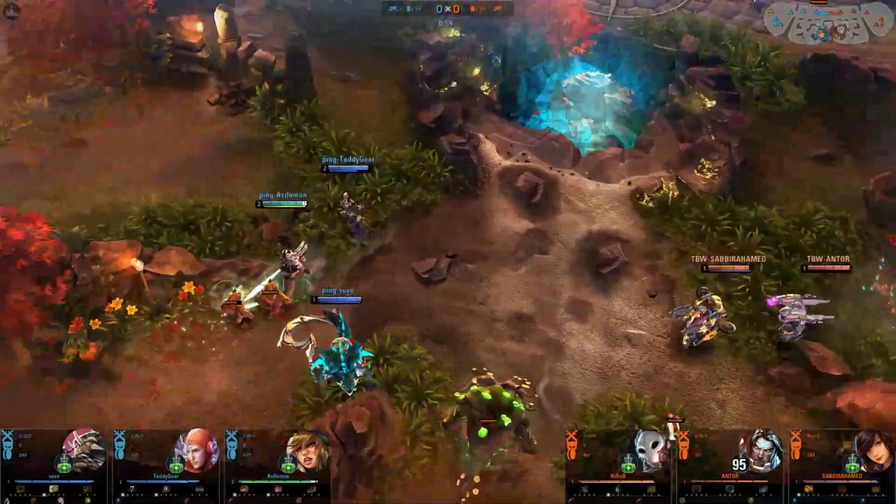 LAG STARS VS BLUE WHALE Vainglory Bangladesh Community Tournament