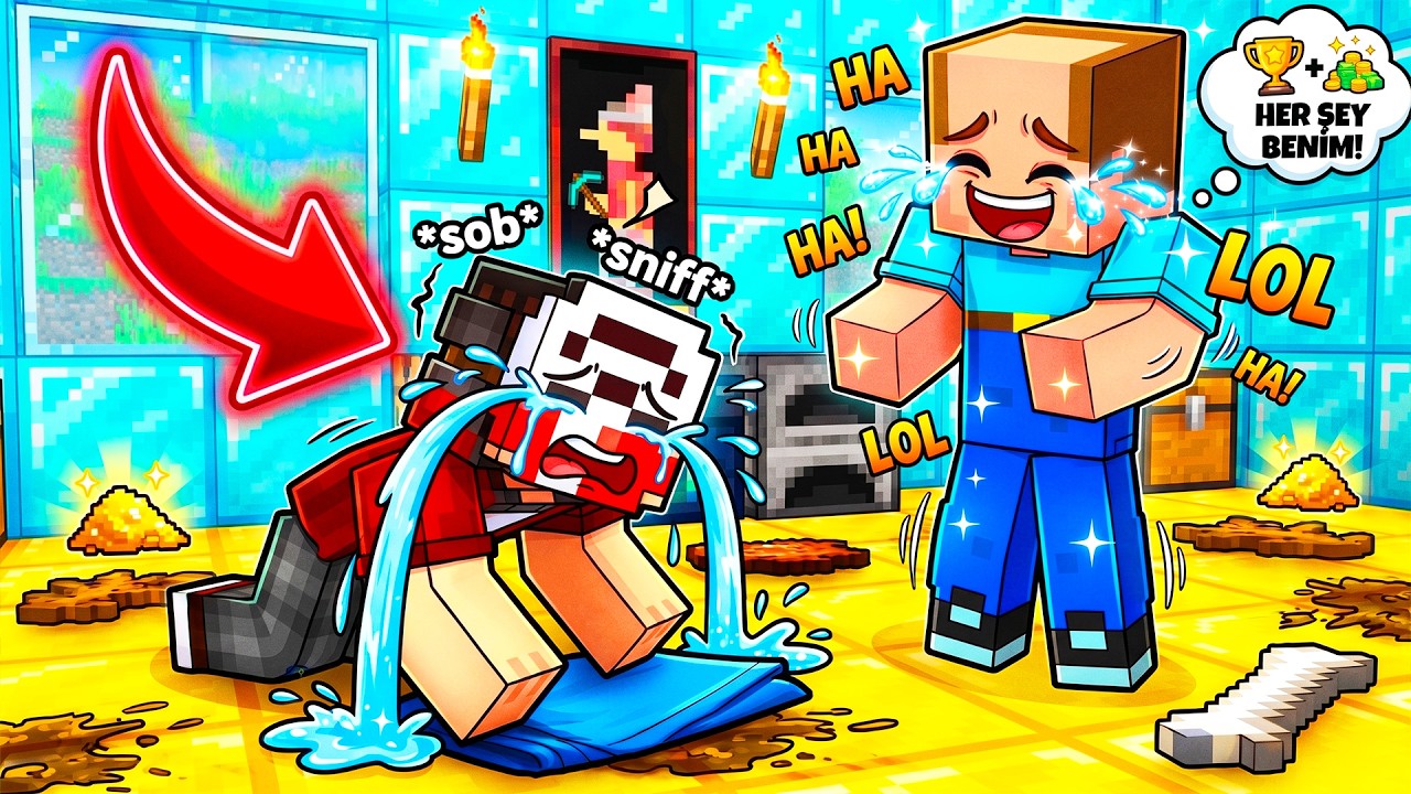 💸BALON KAFA ZENGİN OLURSA💲 - Zengin vs Fakir #31 - Minecraft